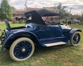 First showing of the car was in Newport, Rhode Island at the commemoration of the 1918 end of World War One.